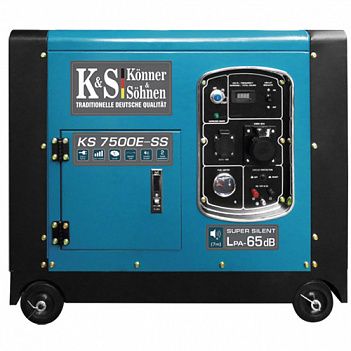 Генератор бензиновый Könner & Söhnen KS 7500E-SS (KS7500E-SS)