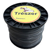 Косильная леска квадратная Treszer 2,4мм / 236м (011-087)