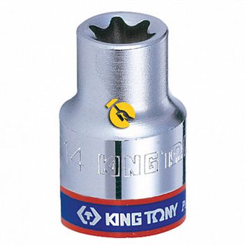 Головка торцевая Star King Tony 1/4" E7 (237507M)