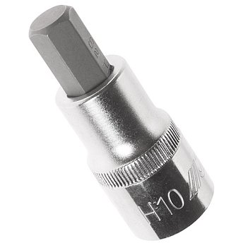 Головка торцевая с битой Hex JTC 1/2" 10мм (45610 JTC)