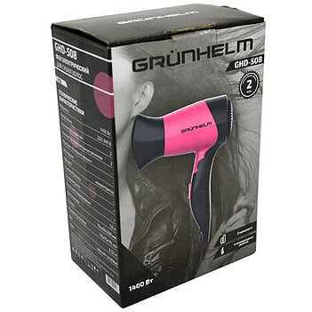 Фен Grunhelm GHD-508 1400 Вт (94185)