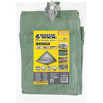 Тент MASTERTOOL двосторонній 2 х 3 м (89-1203)