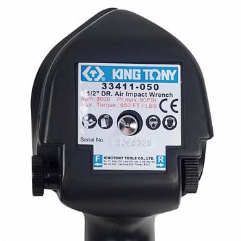 Гайковерт пневматический King Tony 1/2" (P33411-050B)