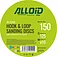 Шлифовальный круг Alloid 125 мм Р150 10 шт. (SD-25150)