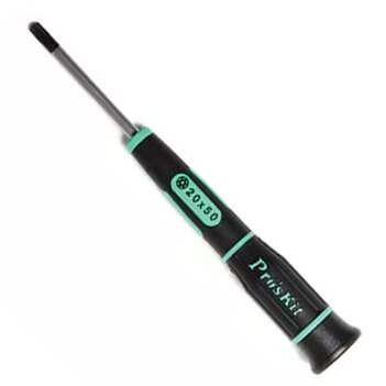 Отвертка Torx Pro'sKit T20 x 50 мм прецизионная с отверстием (SD-081-T20H)