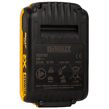 Аккумулятор Li-Ion DeWalt 18,0В (DCB183_N314783)