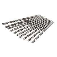 Свердло по металу MASTERTOOL 1,0х34мм 10шт (10-1010)