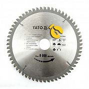 Диск пиляльний по металу і пластику Yato 210х30х2,2 мм (YT-6093)