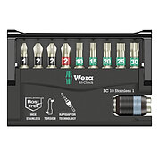Набор бит WERA Bit-Check 10 Stainless 1 1/4" 6 шт. (05071110001)