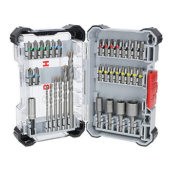 Набор сверл и бит Bosch Extra Hard Screwdriver Bit and CYL-3 Drill Bit Set 35 шт. (2607017728)