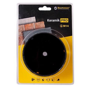 Коронка по керамике Baumessser Keramik Pro 110мм (910283018008)