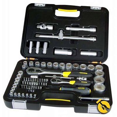 Набір інструментів Stanley 1/4", 1/2" 77 шт (1-94-669)