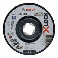 Круг зачистной по металлу Bosch X-LOCK Expert for Metal 125 x 6 x 22,23мм (2608619259)
