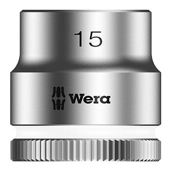 Головка торцевая 6-гранная WERA Zyklop 8790 HMB Cr-V 3/8" 15 мм (05003560001)