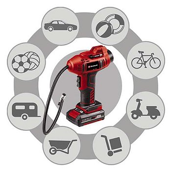 Компресор автомобільний Einhell  CE-CC 18 Li-Solo (2071010)
