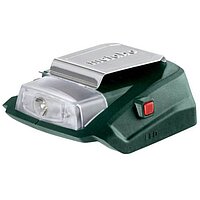 Акумуляторний адаптер живлення Metabo PA 14,4-18 В LED-USB (600288000) - без акумуляторного блока, без зарядного пристрою