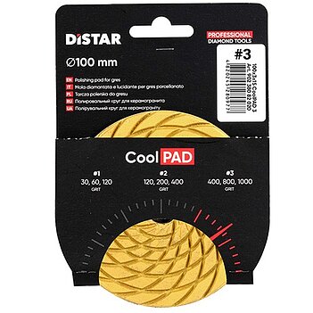 Диск полировальный по керамике Distar CoolPAD №3 100 мм (90238082020)