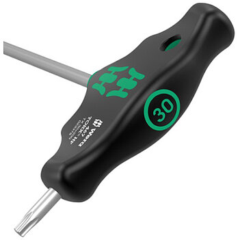 Ключ Torx Г-образный WERA 467 HF TX30 с фиксирующей функцией (05023378001)