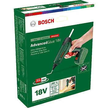 Клеевой пистолет аккумуляторный Bosch AdvancedGlue 18V (0603264800) - без аккумулятора и зарядного устройства