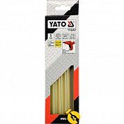 Клейові стрижні Yato 11,2 х 200 мм, жовті 5 шт (YT-82437)