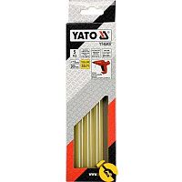 Клеевые стержни Yato 11,2 х 200 мм, желтые 5 шт. (YT-82437)