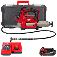 Шприц смазочный аккумуляторный Milwaukee M18 GG-201C 400 мл (4933440490)