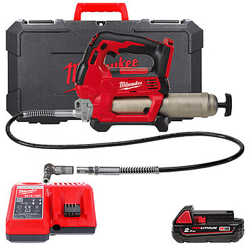 Шприц змащувальний акумуляторний Milwaukee M18 GG-201C 400 мл (4933440490)