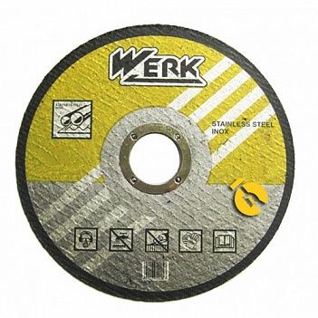 Круг отрезной по металлу Werk 125х1,2х22,23мм (46850)