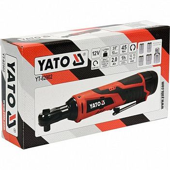 Акумуляторний ударний кутовий гайковерт Yato (YT-82902)