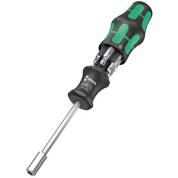 Викрутка з набором біт WERA Kraftform Kompakt 27 Set 1 7 шт. (05051510001)