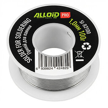 Припой Alloid Pro 1,0 мм 100 г (SI-92100)