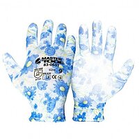 Рукавиці MASTERTOOL "Барвінок" L / р. 9 12 пар (83-0651doz)