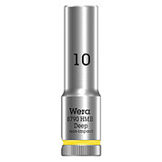 Головка торцевая 6-гранная удлиненная WERA 8790 HMB Deep Cr-V 3/8" 10 мм (05004532001)