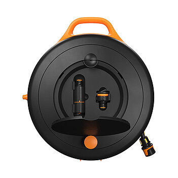 Катушка со шлангом Fiskars S 15 м с набором аксессуаров (1071660)