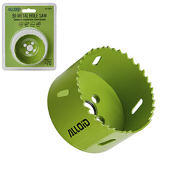 Коронка универсальная Alloid Bi-Metal 70 мм (HS-30070)