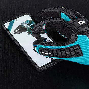 Рукавички Makita Impact-Rated M розмір XL / р.10 протиударні (P-84486)