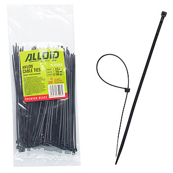 Хомут нейлоновый Alloid 2,5 х 150 мм 100 шт. (PC-25150 B)