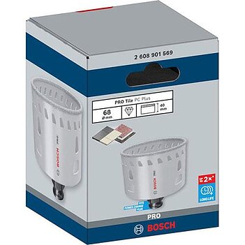 Коронка по плитке Bosch PRO Tile PC Plus 68 мм (2608901569)