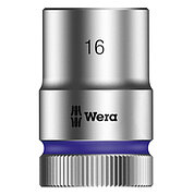 Головка торцевая 6-гранная WERA Zyklop 8790 HMC Cr-V 1/2" 16 мм (05003607001)