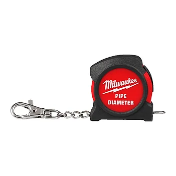 Рулетка-брелок Milwaukee PIPE DIAMETER 2 м для труб 1 1/4" – 6" (4932500648)