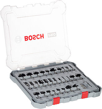 Набор фрез по дереву Bosch PRO 30 шт. (2607017474)