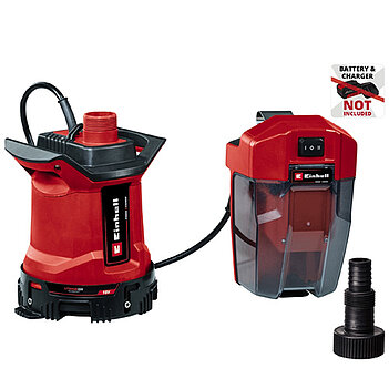 Насос дренажний Einhell GE-DP 18/25 LL Li - Solo (4181590) - без акумулятора та зарядного пристрою Насос дренажний Einhell GE-DP 18/25 LL Li - Solo (4181590) - без акумулятора та зарядного пристрою