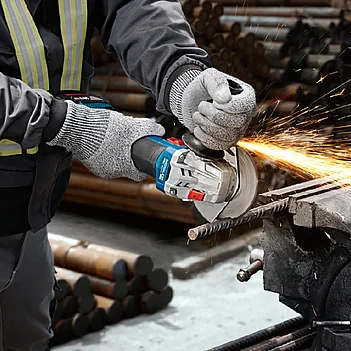Угловая шлифмашина аккумуляторная Bosch GWS 18V-8 (06019N9001) - без аккумулятора и зарядного устройства