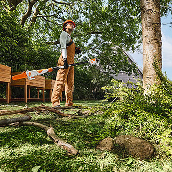 Высоторез аккумуляторный Stihl HTA 30 (LA050116408) - без аккумулятора и зарядного устройства