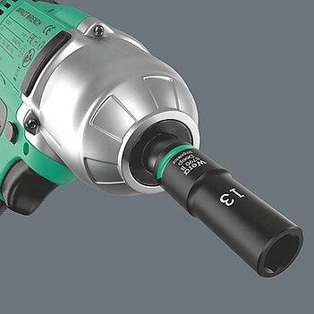 Набор головок 6-гранных ударных удлиненных WERA 8790 B Impaktor Deep Set 1 3/8" 11 шт. (05005580001)
