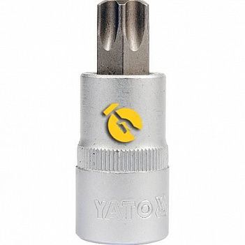 Головка торцевая с битой Torx Yato 1/2" T55 (YT-7720)