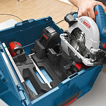 Пила дисковая аккумуляторная Bosch PRO GKS 18V-57 G (06016A2101) - без аккумулятора и зарядного устройства