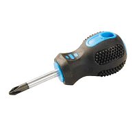 Отвёртка крестовая магнитная PH2 х 38мм MASTERTOOL (48-5238)