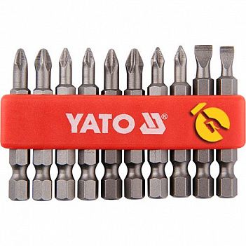 Набор бит Yato 1/4" 10ед. (YT-0483)
