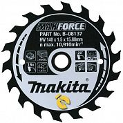 Диск пиляльний по дереву Makita MAKForce 170х30,0 мм (B-08311)
